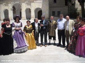Delegazioni dei paesi limitrofi con il vice sindaco Rucci Ignazio e Martelli Osvaldo